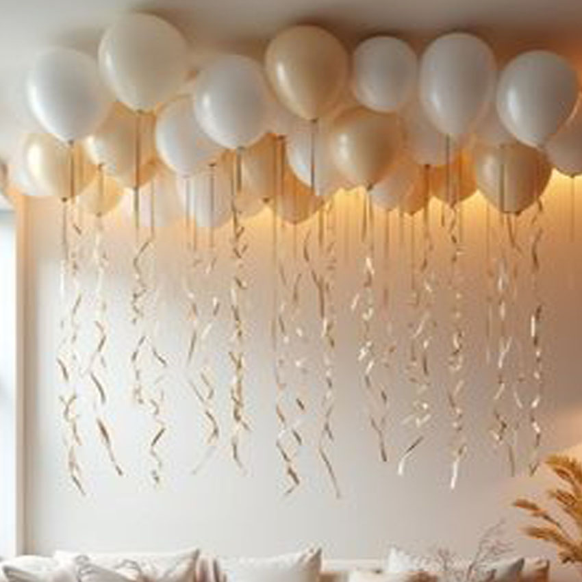 ceiling balloons