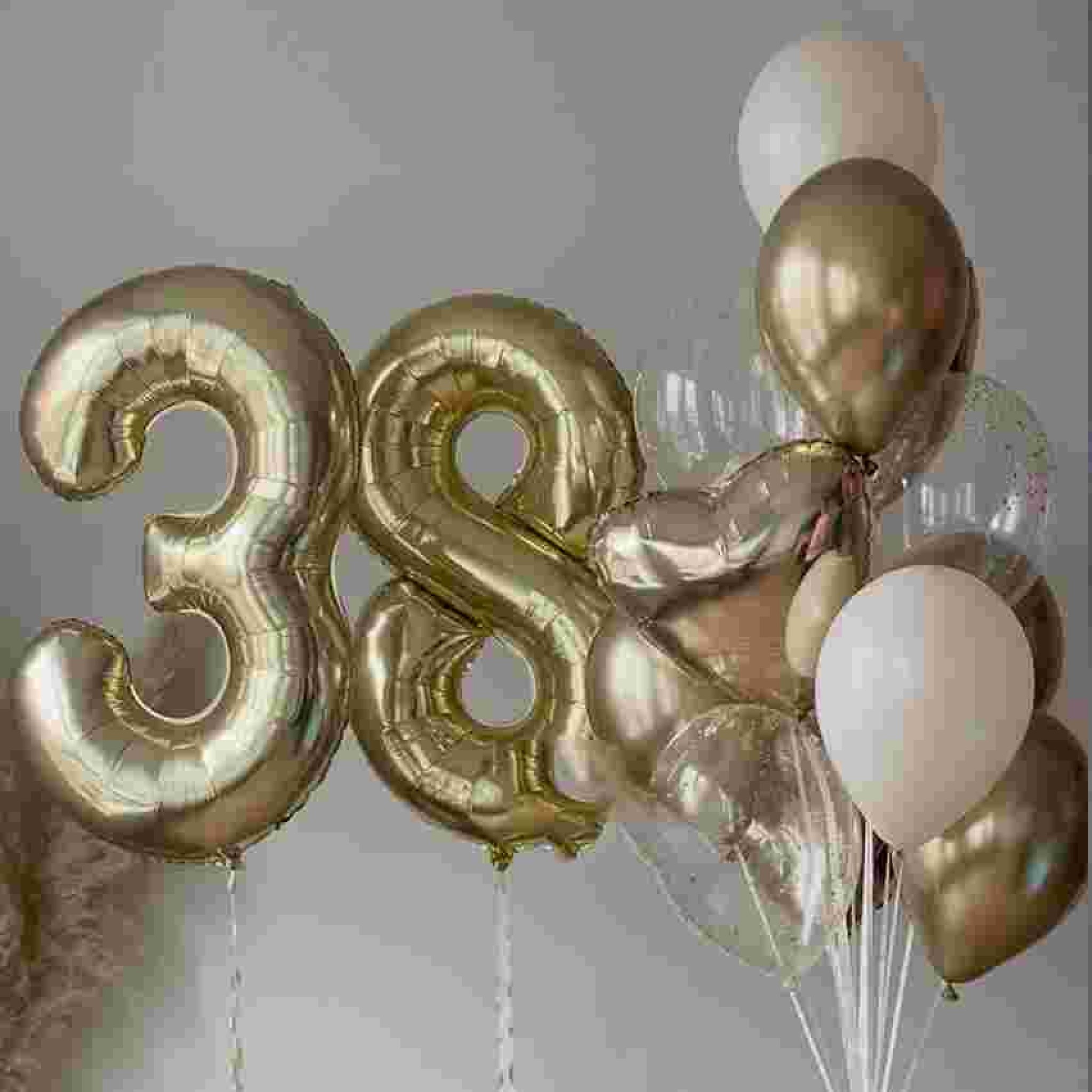 38th Birthday Balloon Decoration Package | Balloon Zone Dubai