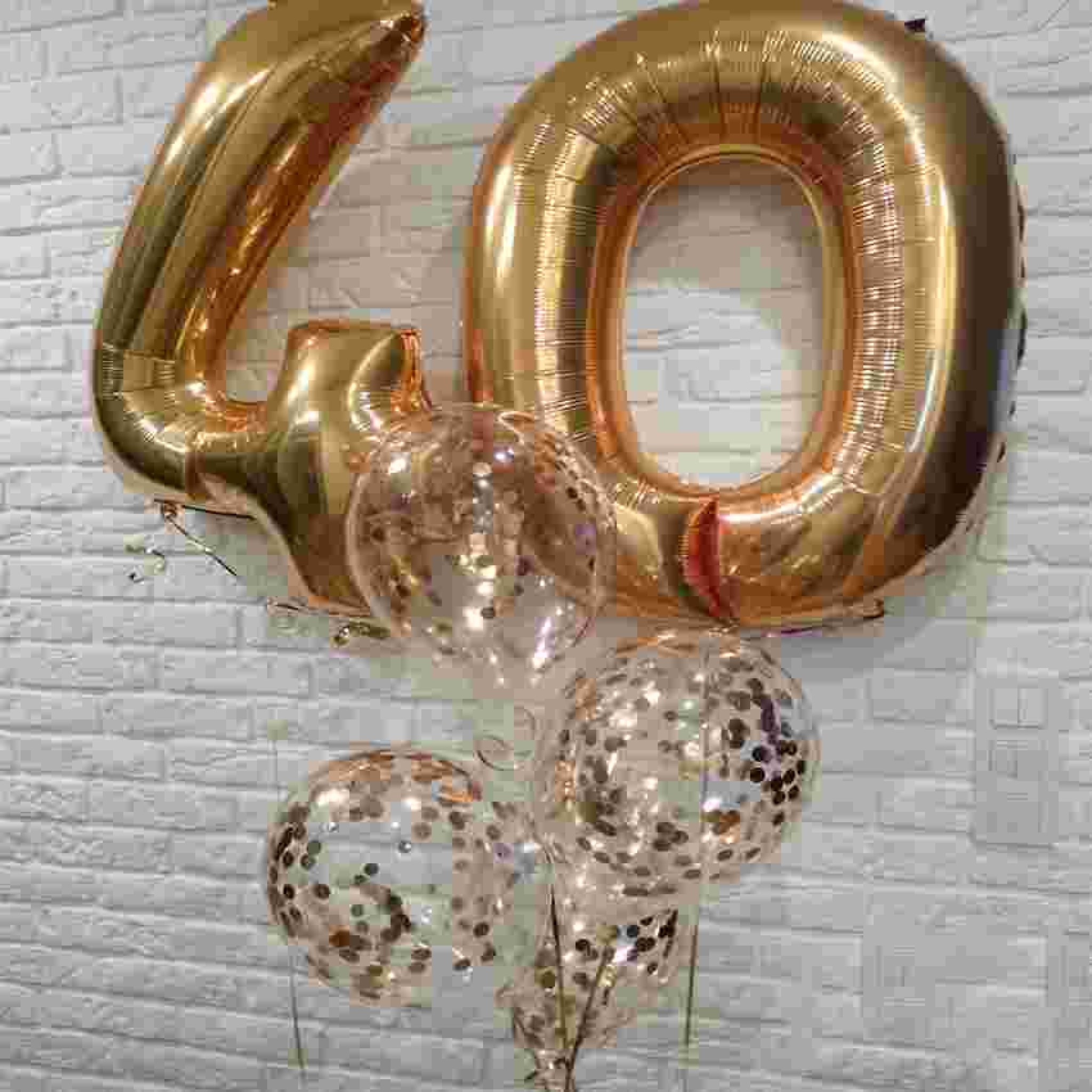 40th Birthday Balloon Decoration Package | Balloon Zone Dubai