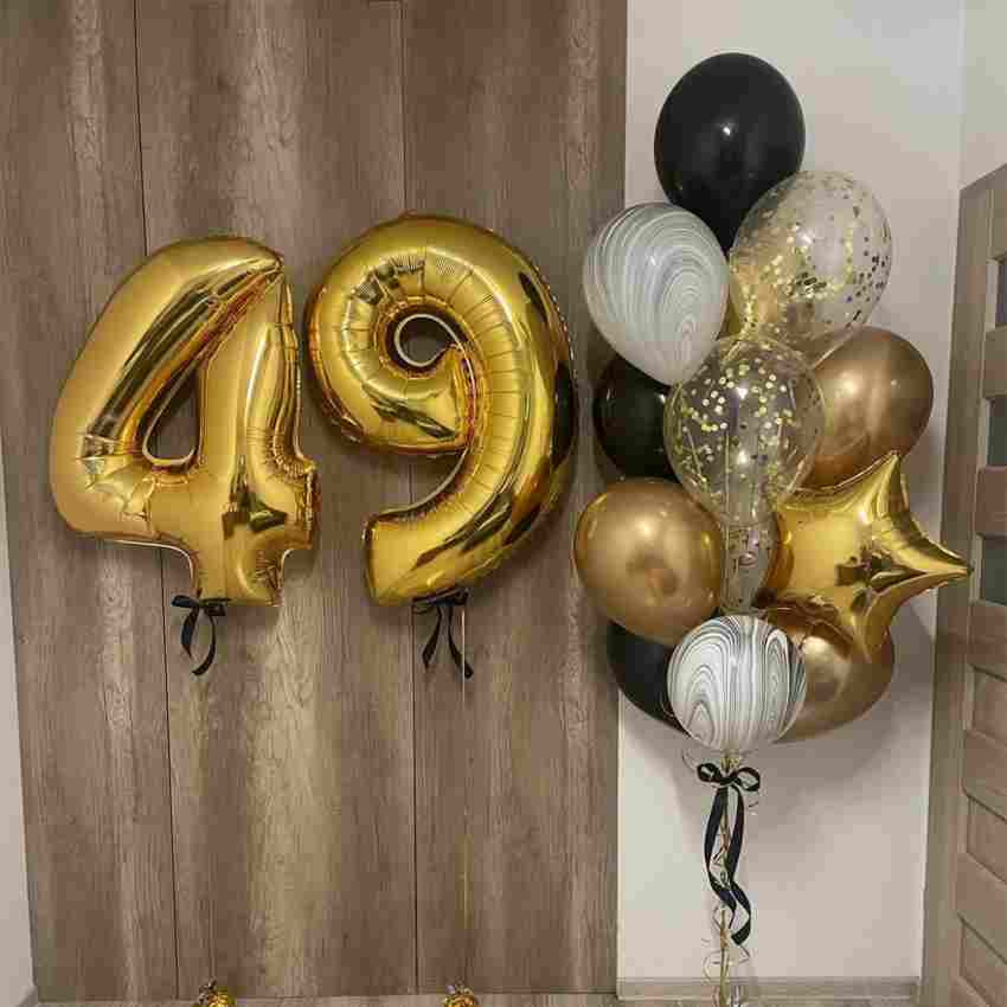 49th Birthday Balloon Decoration Package | Balloon Zone Dubai