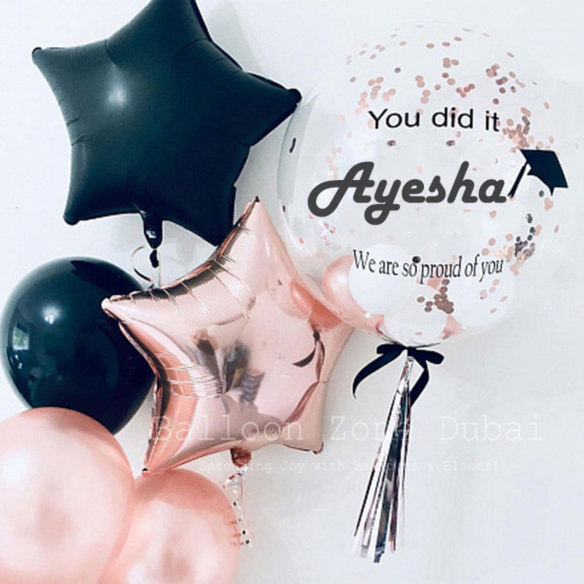Artistic Celebration Graduation Balloon Package 