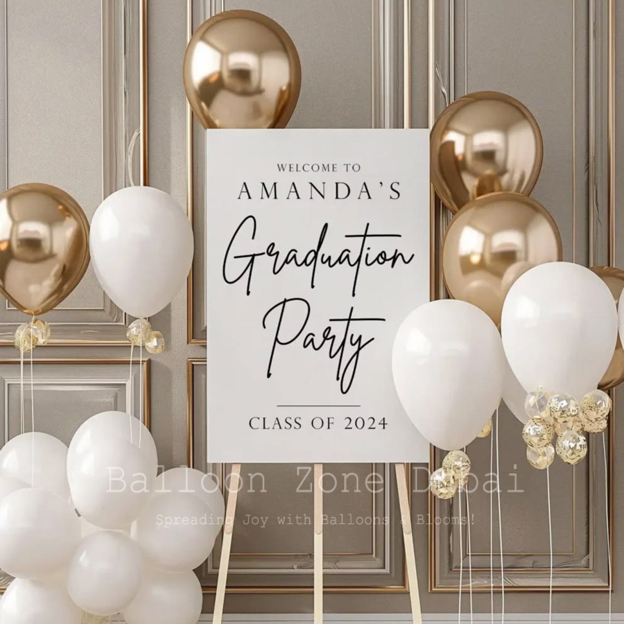 Custom Premium graduation Decor Setup 