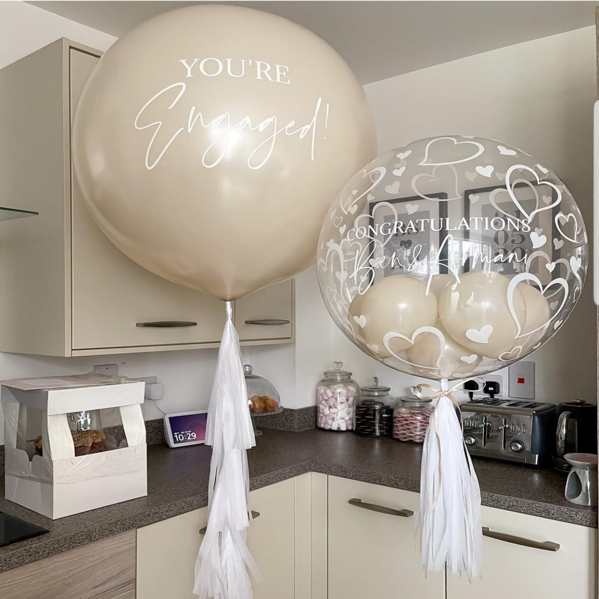 Customized engagement balloons package (WE-ID#0056)