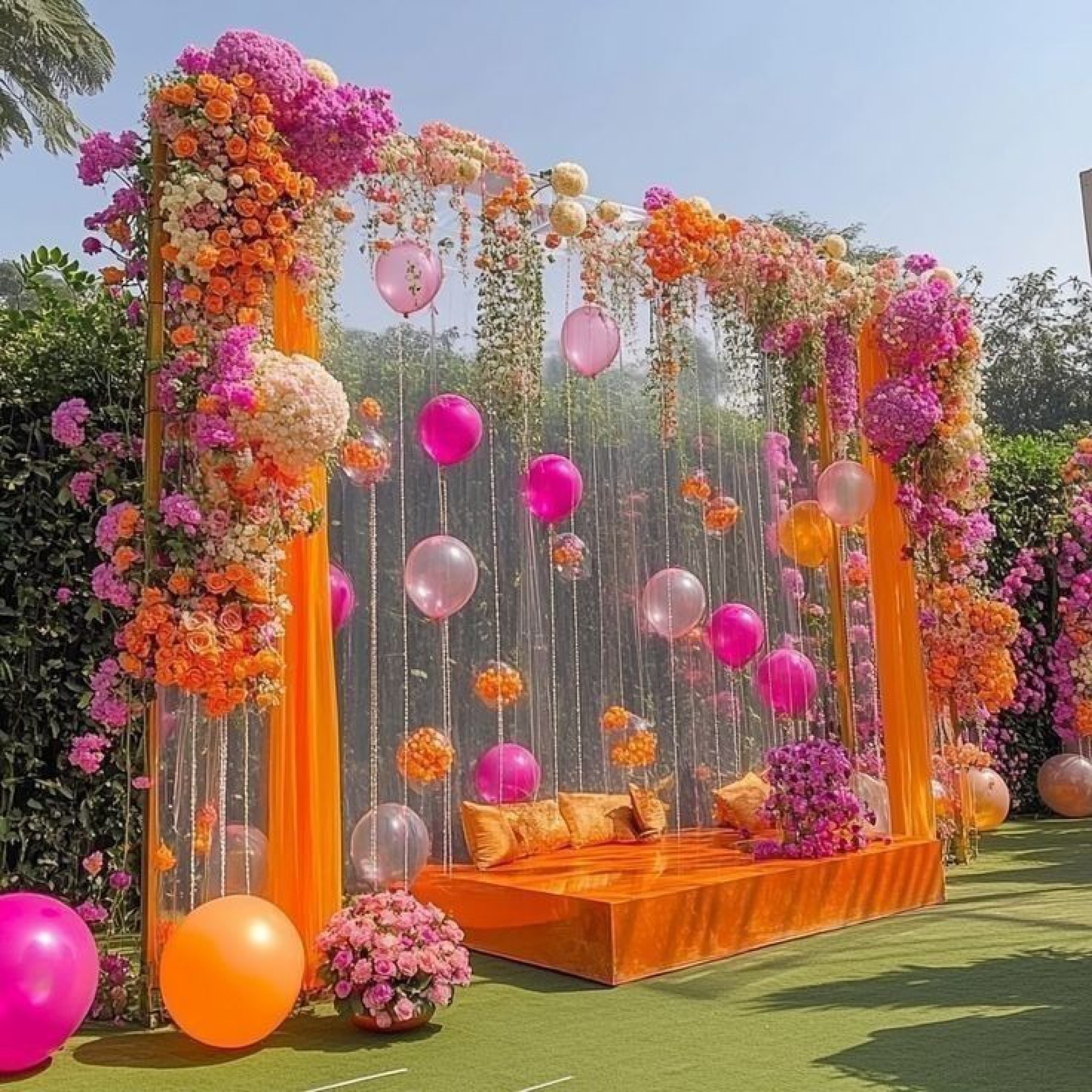 Customized Wedding Stage Decorations