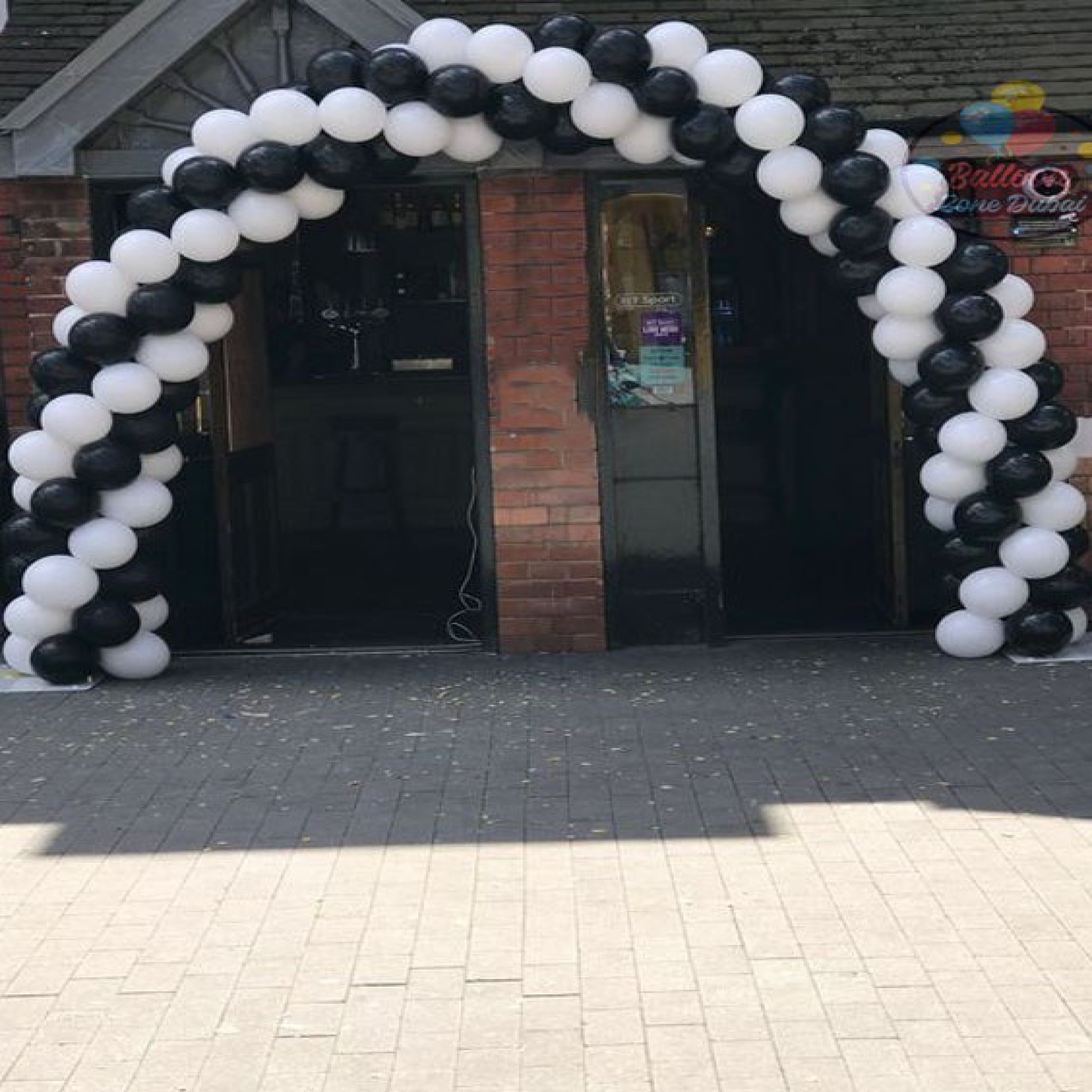Festive Spiral Entrance: Business Launch Balloons Package (GO-ID#1004)