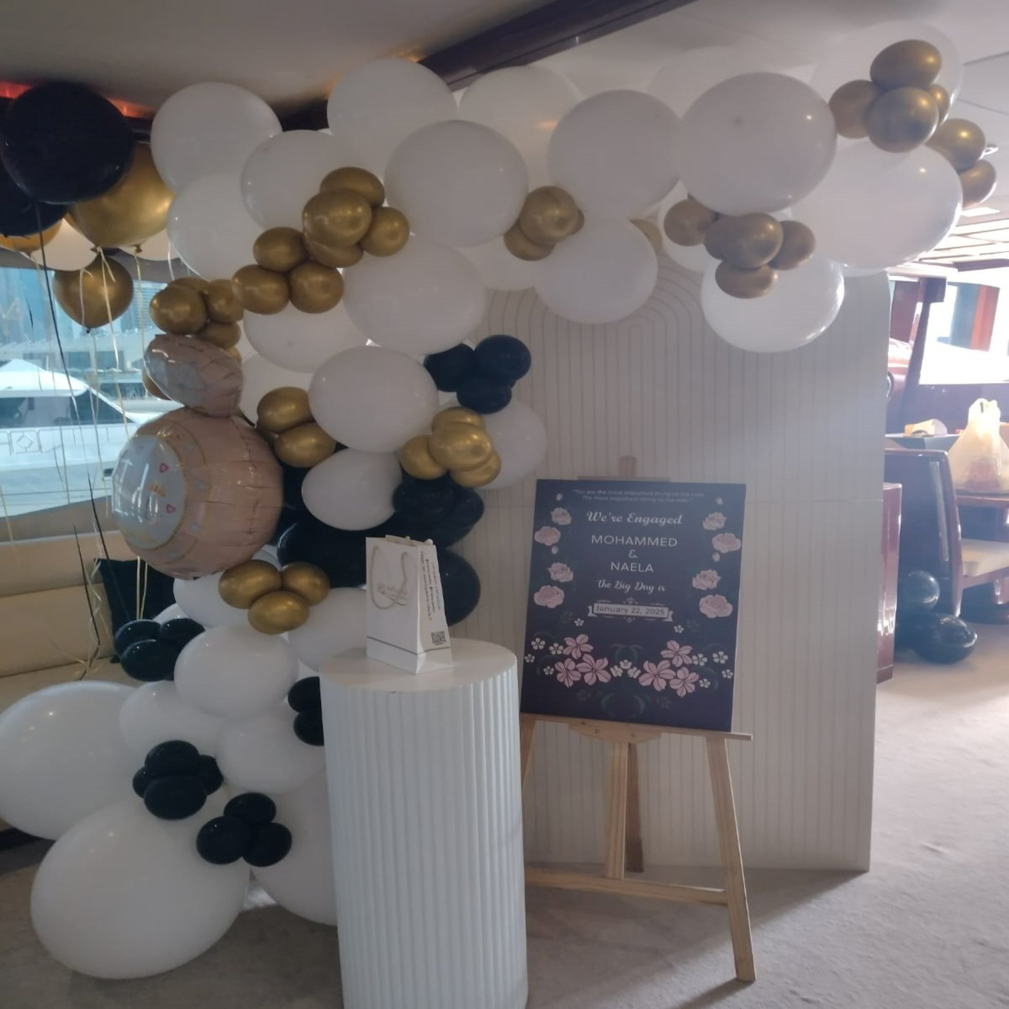 Forever Begins: Wedding Balloon Elegance Package (WE-ID#0055)