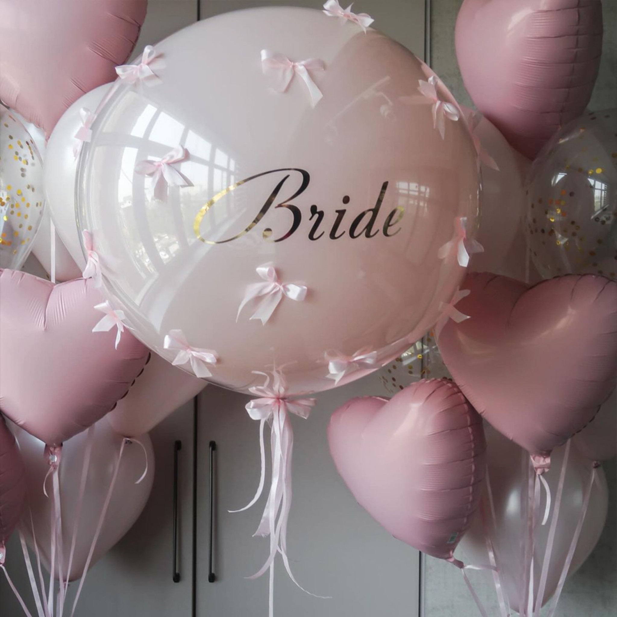 Knot Magical Bride Surprise Balloon Setup 