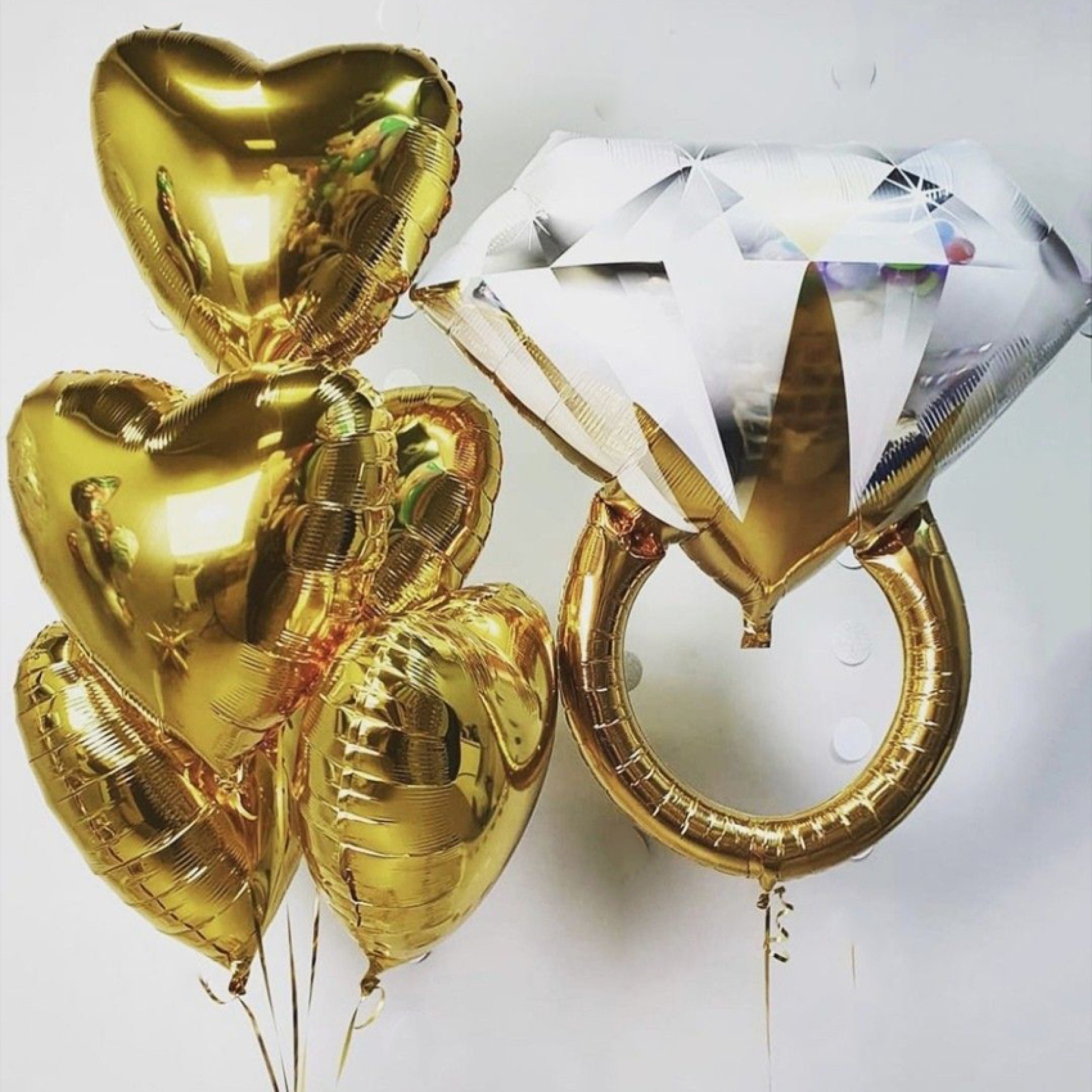 Love & Bride Balloon Surprise Set 