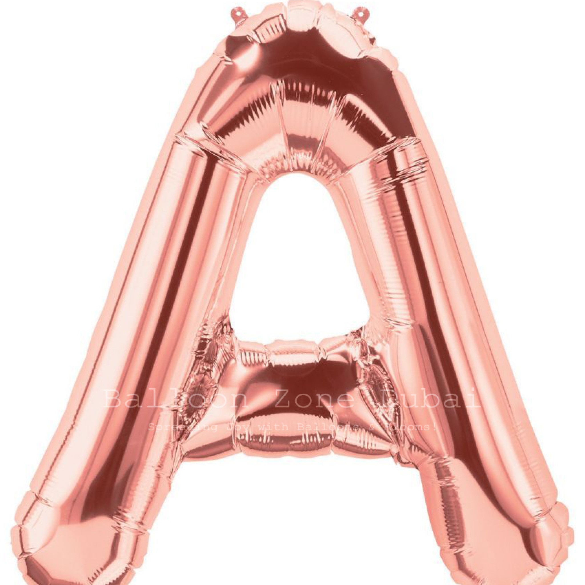 Rose Gold Letter A 