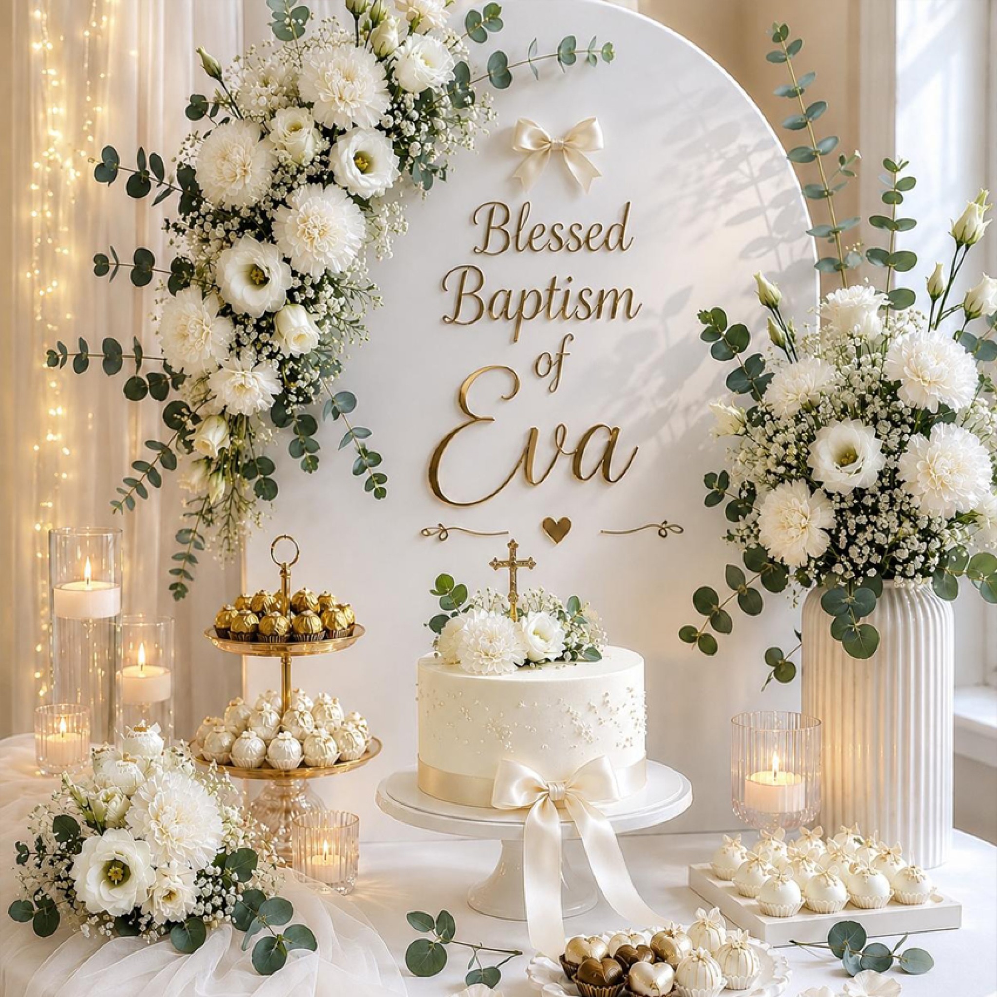 Sacred Petals Baptism Package