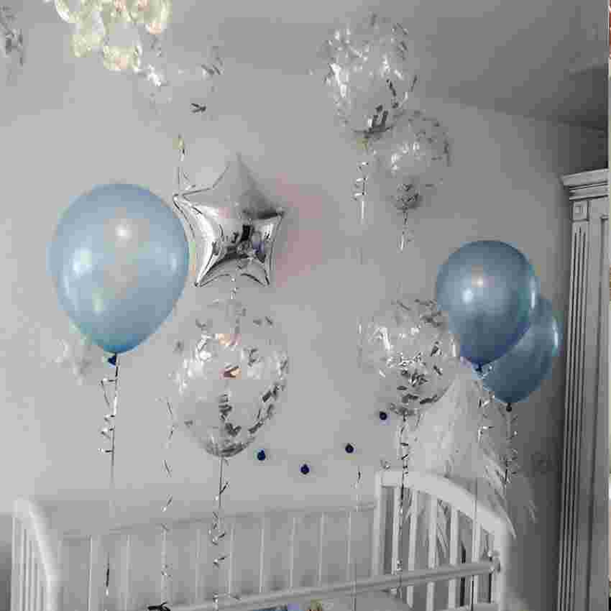 Starry Newborn Baby Balloon Celebration Set